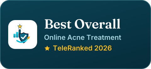 Honeydew: Best Overall, Online Acne Treatment. TeleRanked 2026