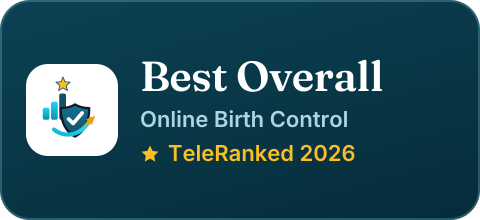 Nurx: Best Overall, Online Birth Control. TeleRanked 2026