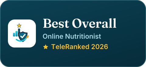 Nourish: Best Overall, Online Nutritionist. TeleRanked 2026